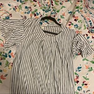 Max Studio striped shirt size medium